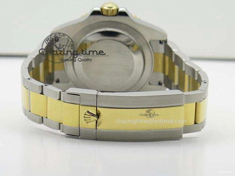 Black A2836 LN YG Submariner SS Bracelet Markers on Dial Diamonds 116613 0418